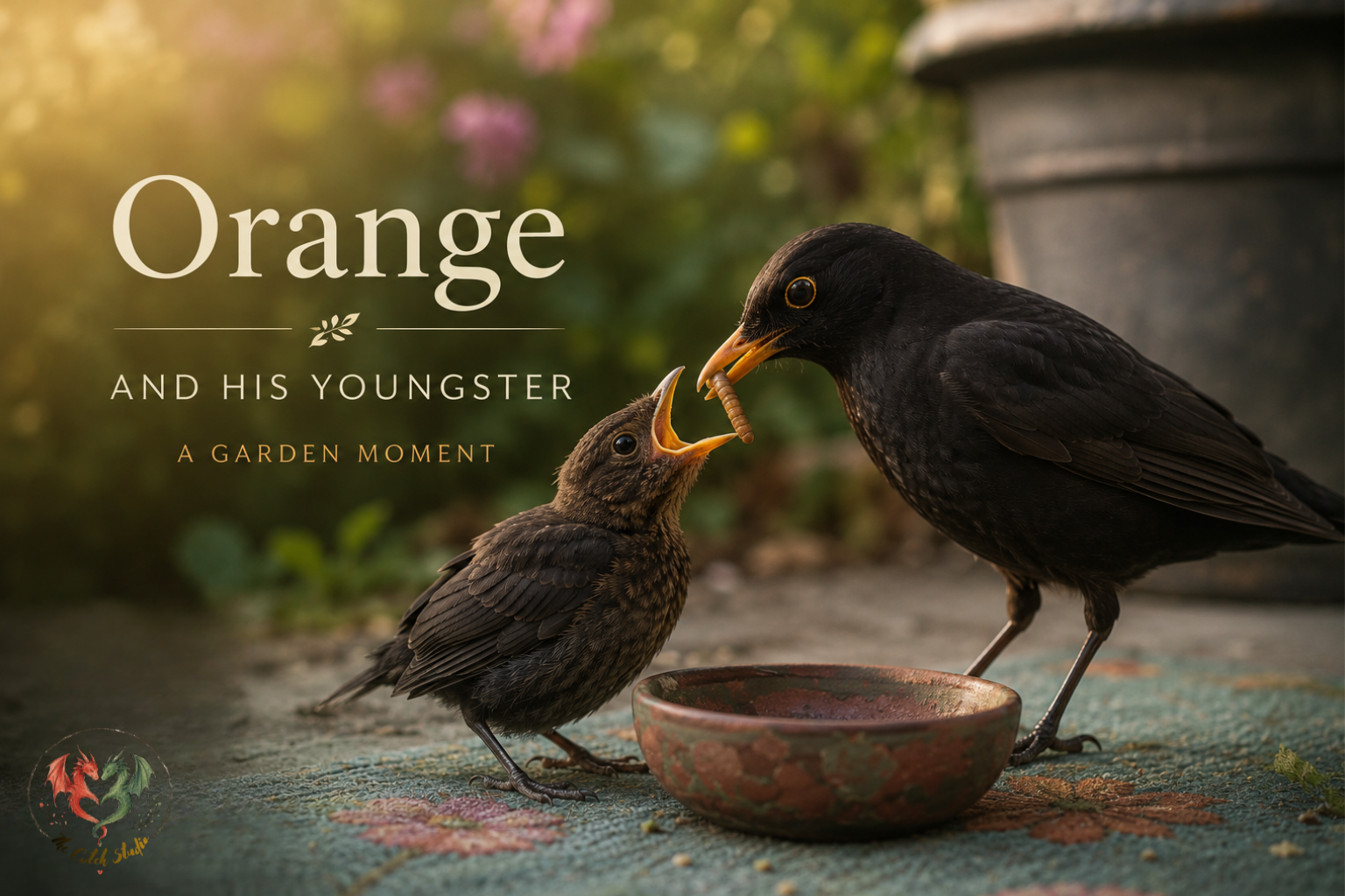 Meet Orange and his youngster